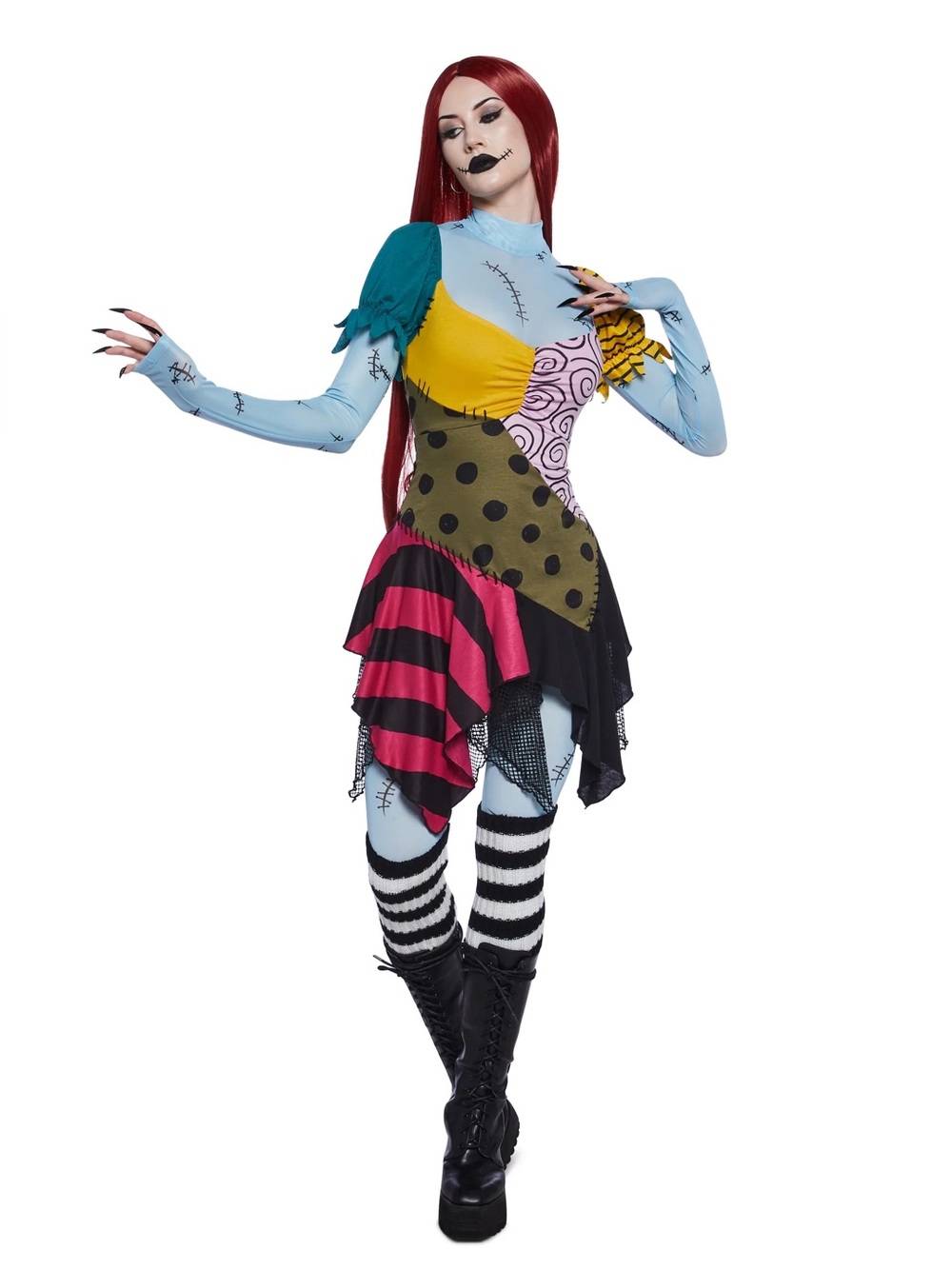 Dolls Kill Sally Premium Costume and Wig Set